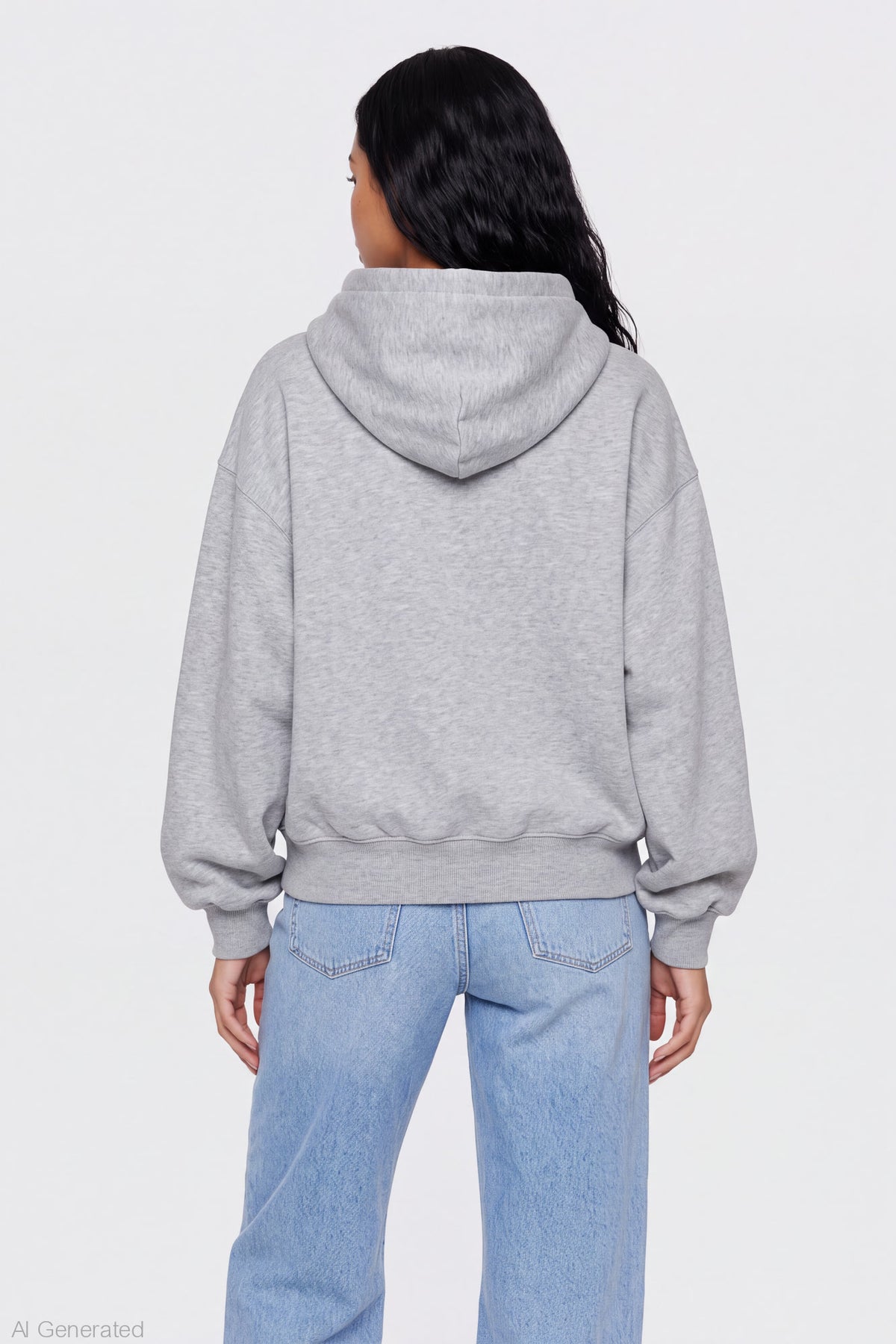 Alt View 2. Peanuts Snoopy Embossed Hoodie - Heather Grey