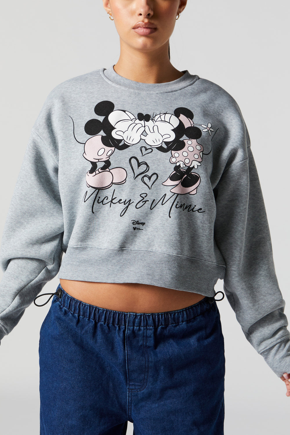 Mickey and Minnie Graphic Fleece Sweatshirt Mickey and Minnie Graphic Fleece Sweatshirt 2
