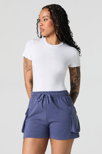 Fleece Cargo Short