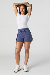 Fleece Cargo Short