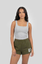 Graphic Fleece Short