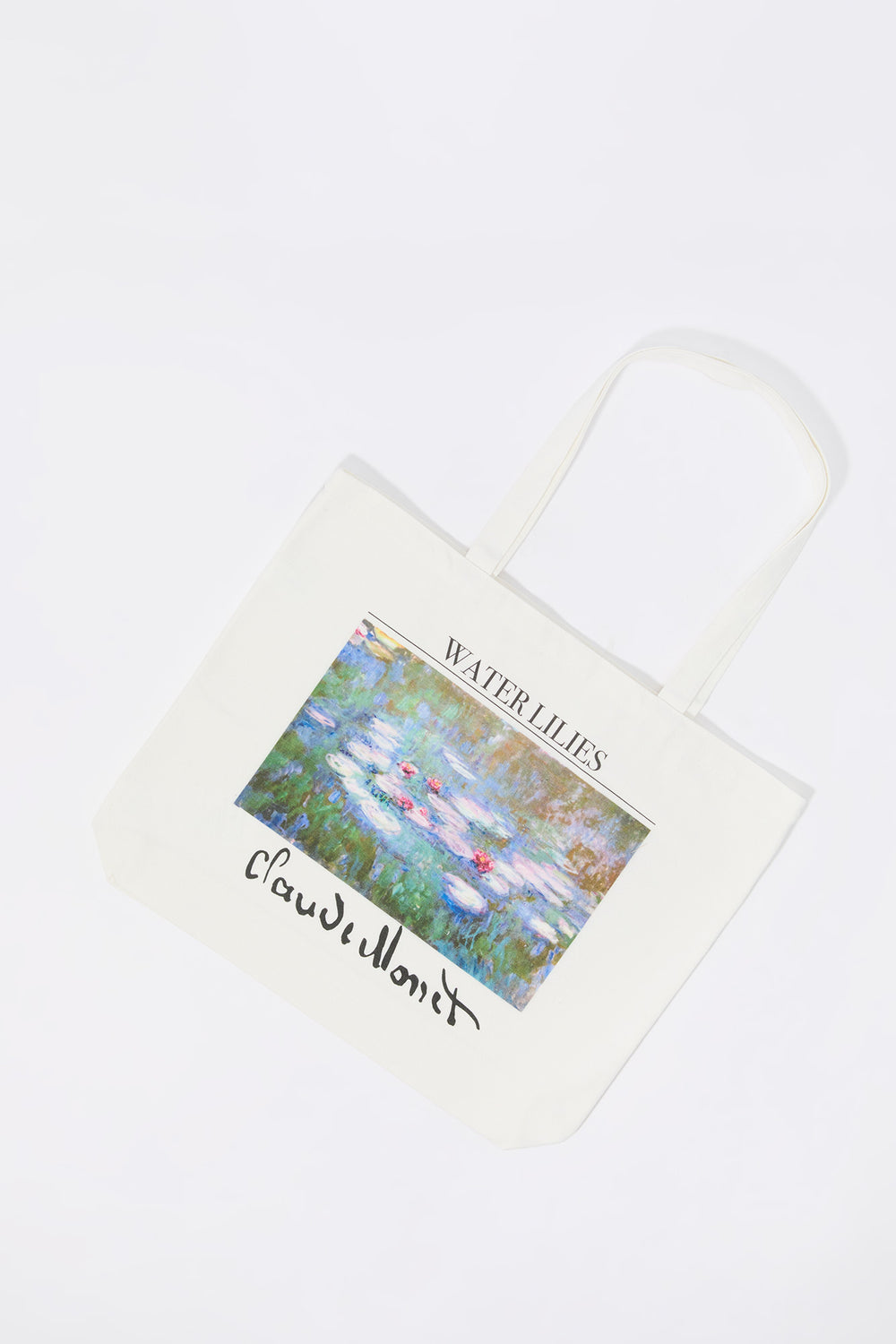 Claude Monet Graphic Tote Bag Claude Monet Graphic Tote Bag 1