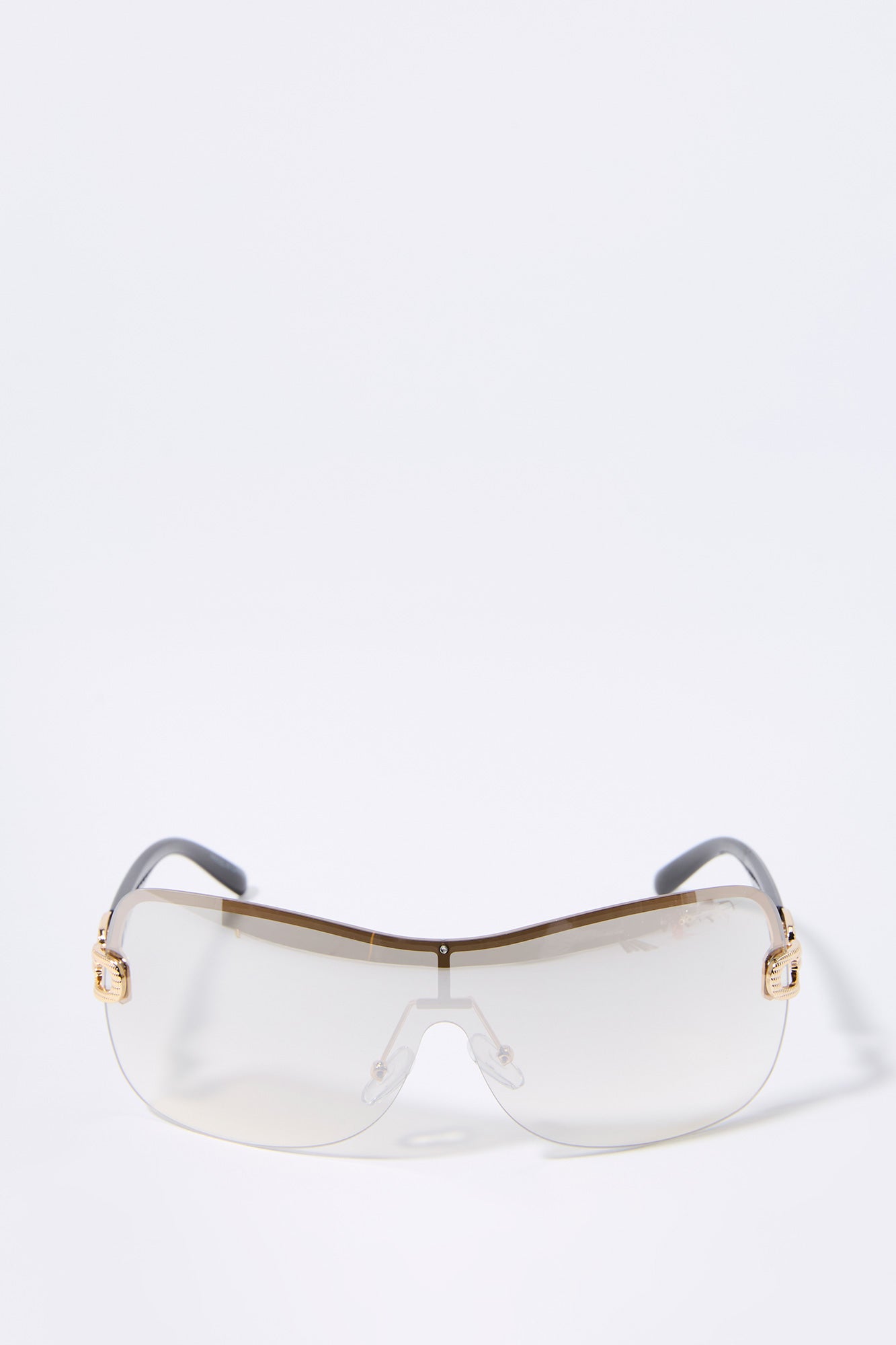 Rimless Shield Sunglasses