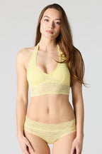 Lace Halter Bralette