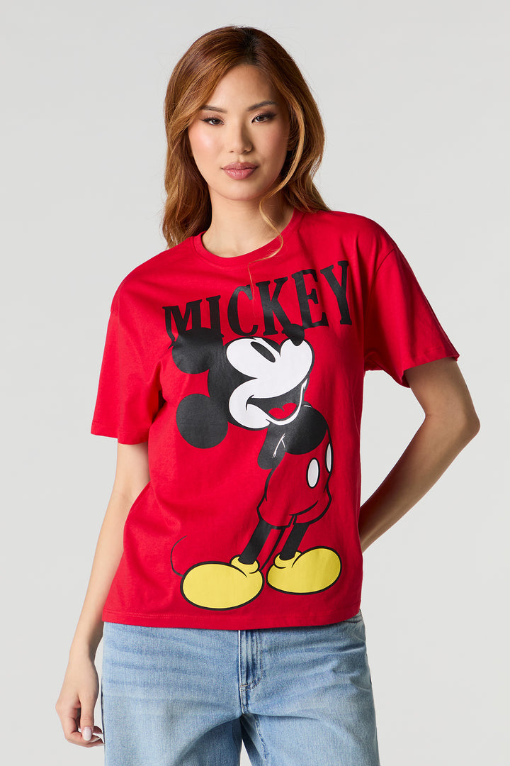 Mickey 28 Graphic Boyfriend T-Shirt