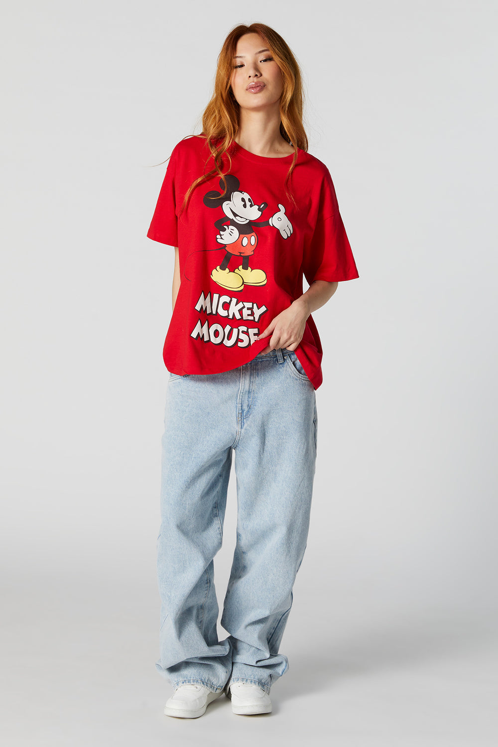 Mickey Mouse Graphic Boyfriend T-Shirt Mickey Mouse Graphic Boyfriend T-Shirt 3