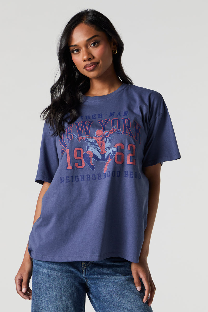 Spider-Man New York Graphic Boyfriend T-Shirt