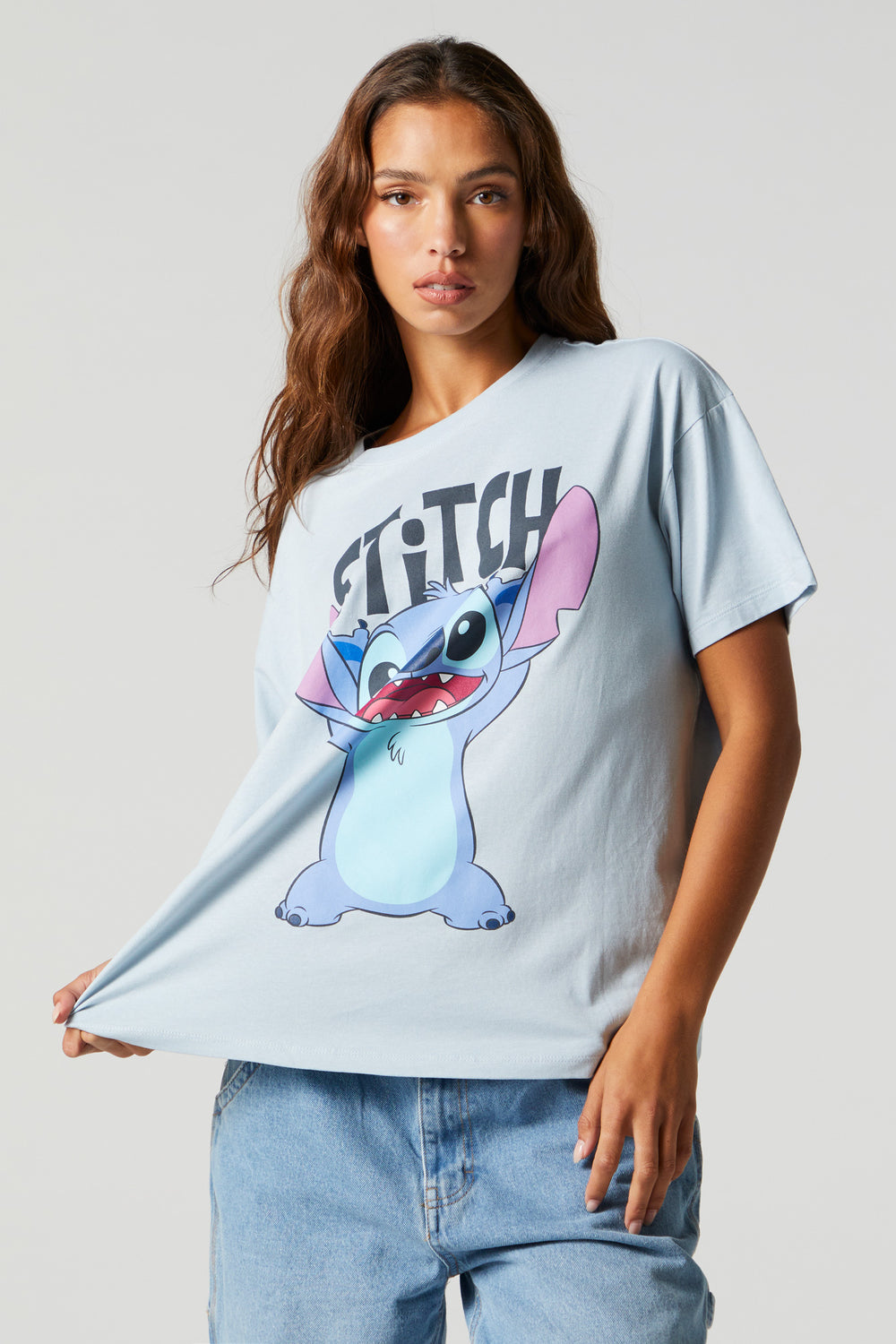 Stitch Graphic Boyfriend T-shirt Stitch Graphic Boyfriend T-shirt 2