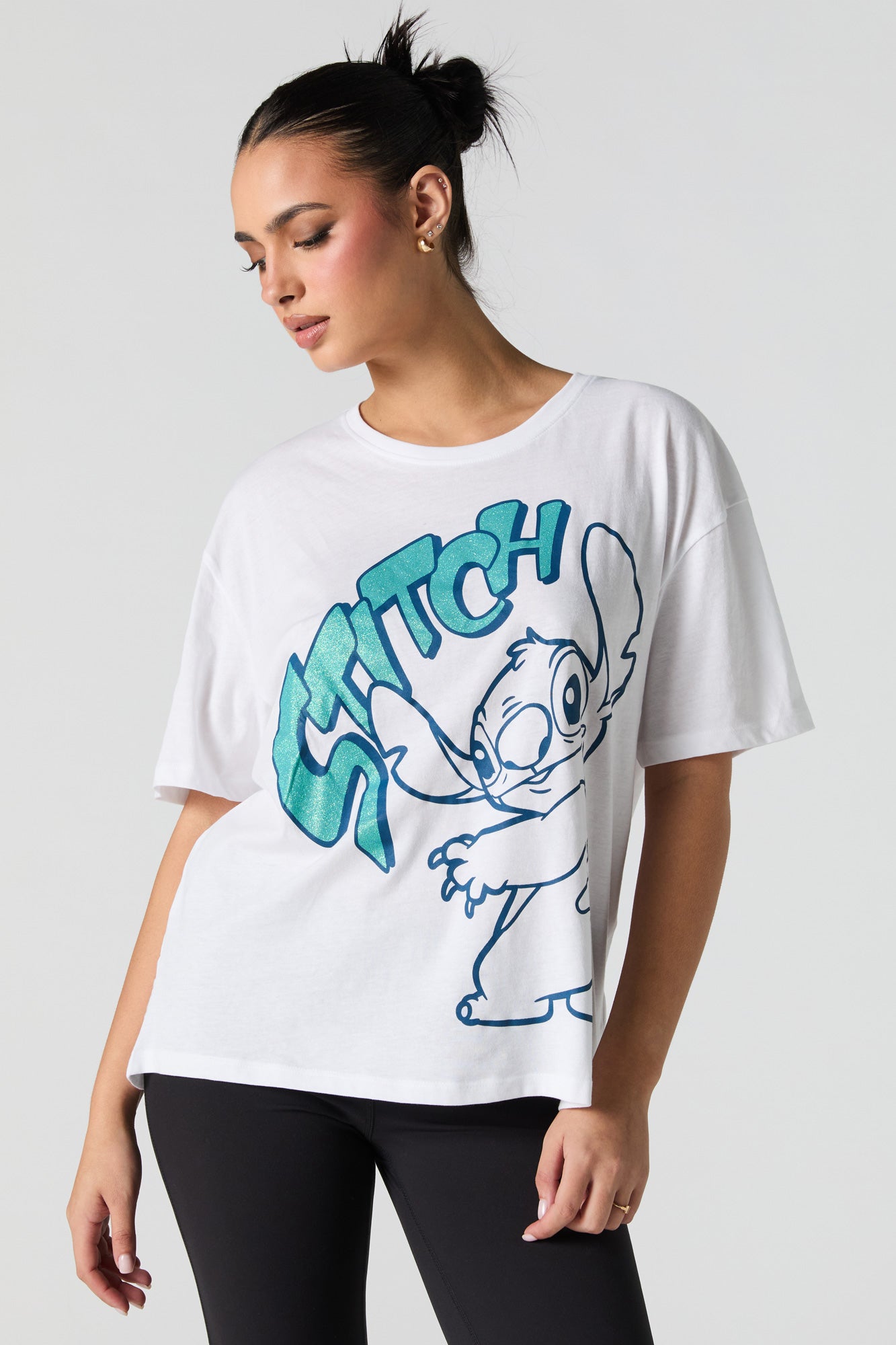 Stitch Graphic Boyfriend T-Shirt