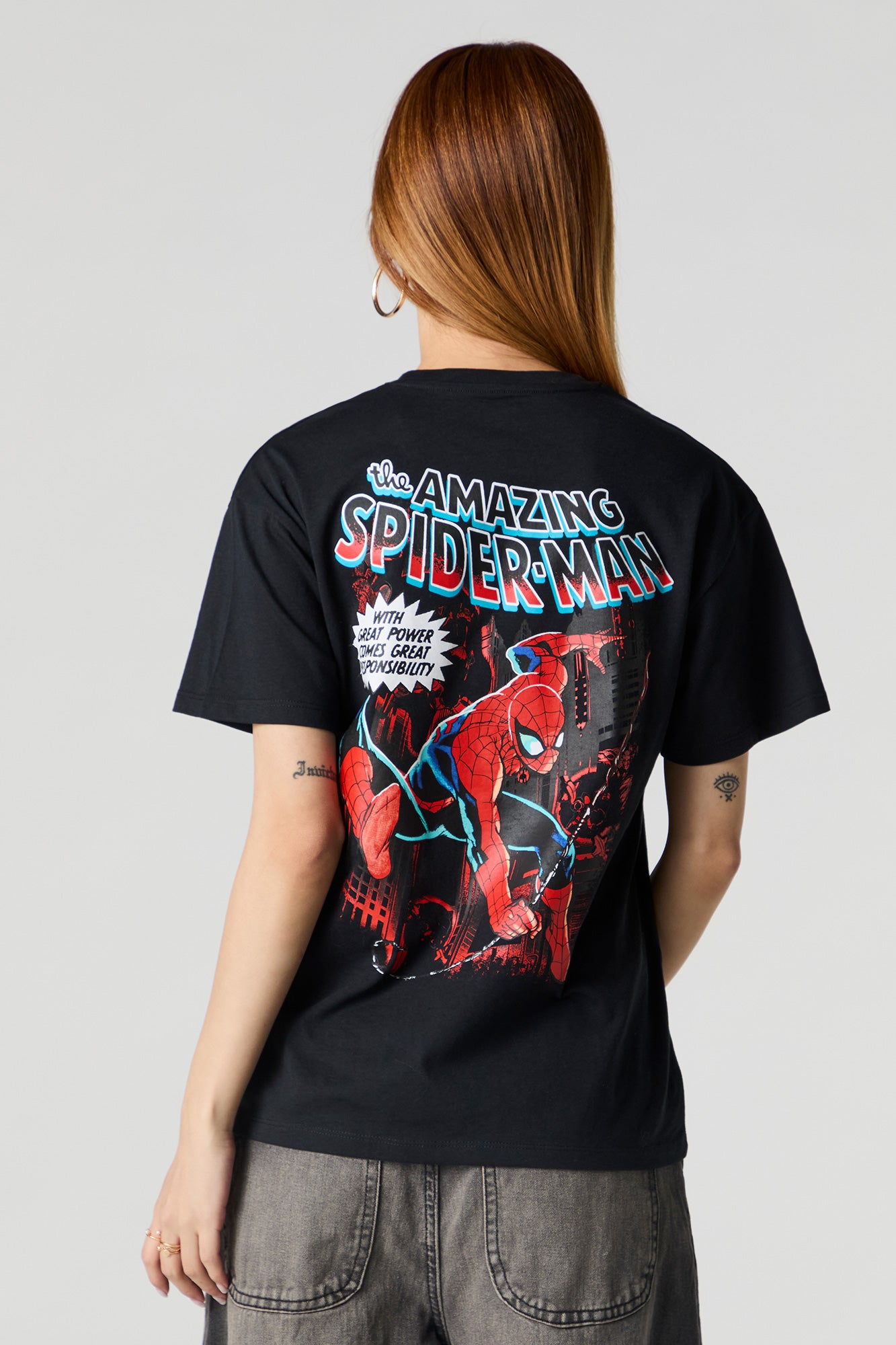 The Amazing Spider-Man Graphic Boyfriend T-Shirt