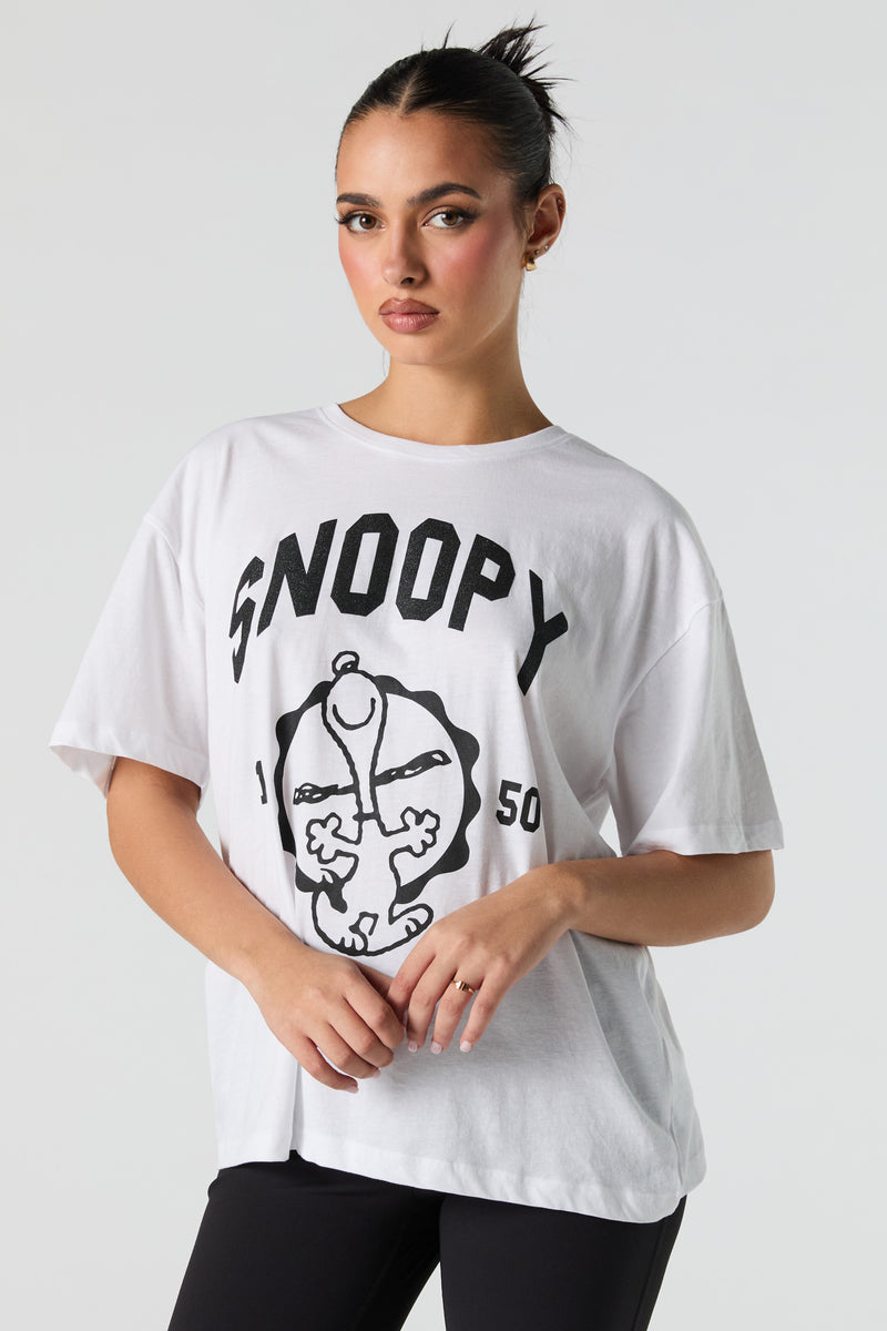 Snoopy Graphic Boyfriend T-Shirt