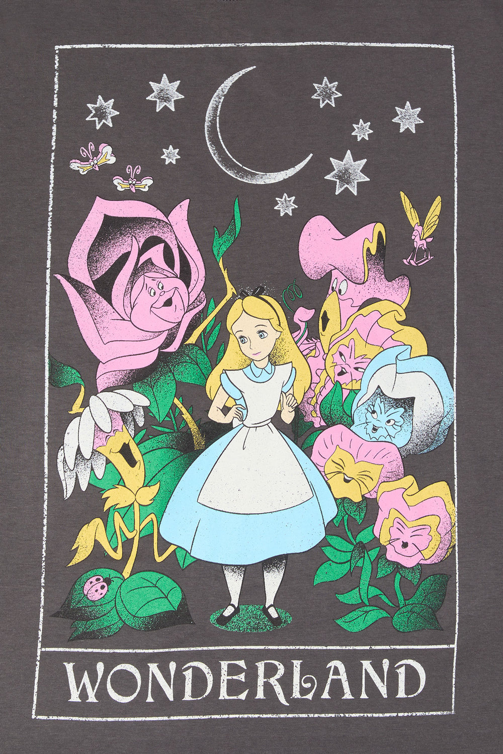 Alice in Wonderland Graphic Boyfriend T-Shirt Alice in Wonderland Graphic Boyfriend T-Shirt 1