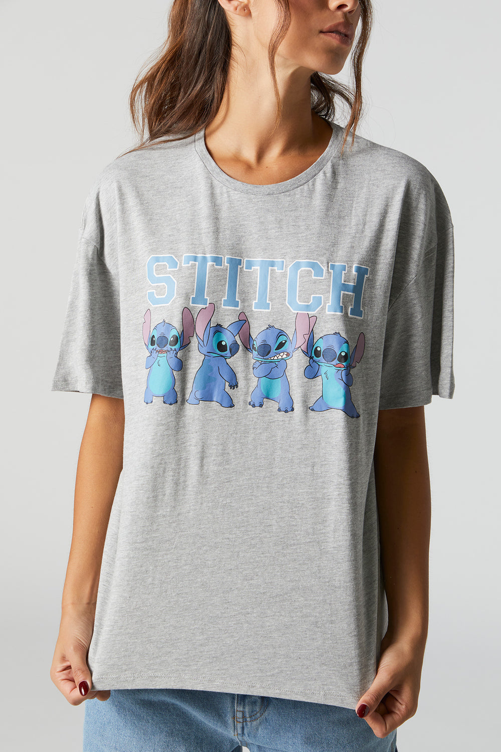 Stitch Graphic Boyfriend T-Shirt Stitch Graphic Boyfriend T-Shirt 2