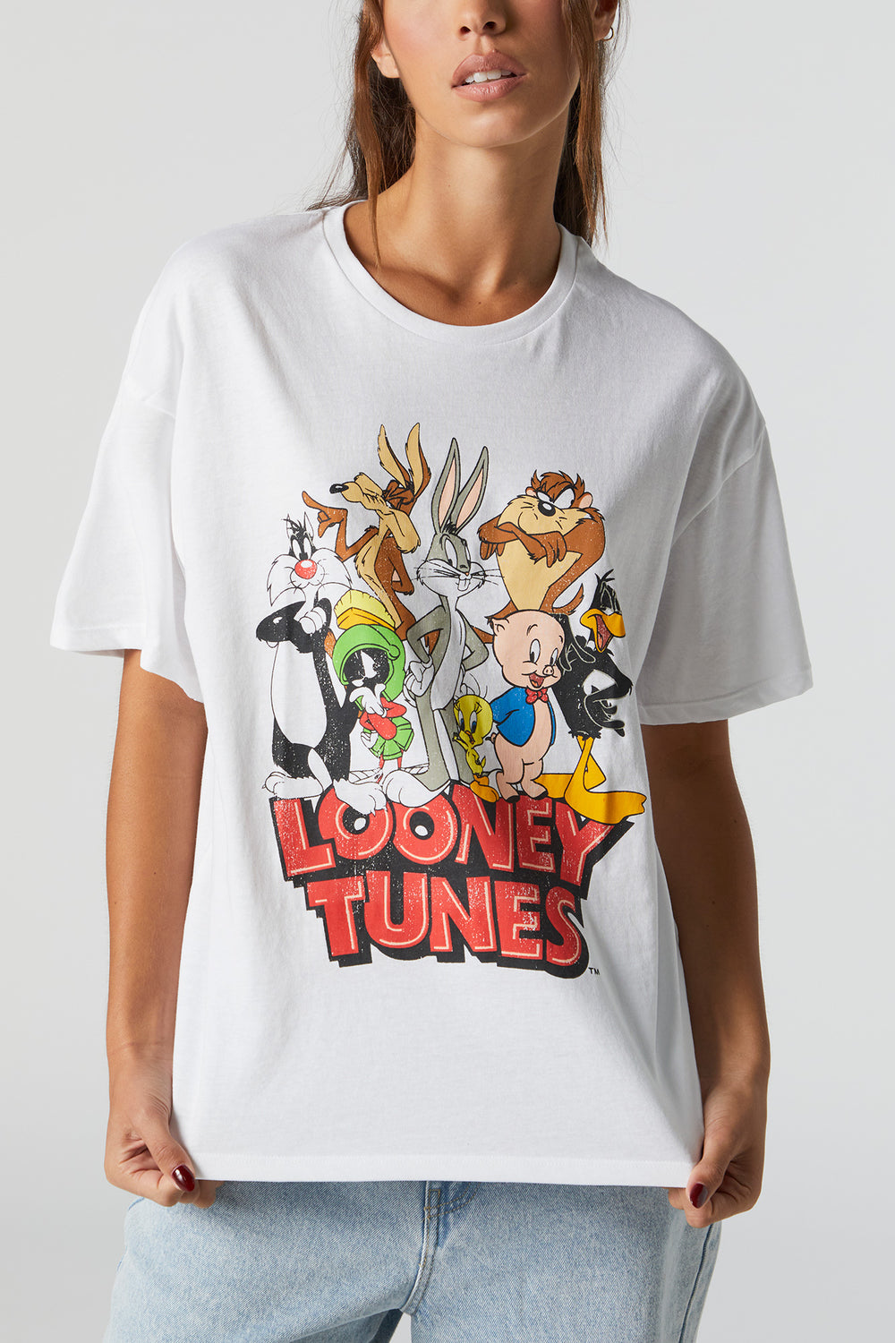 Looney Tunes Graphic Boyfriend T-Shirt Looney Tunes Graphic Boyfriend T-Shirt 2