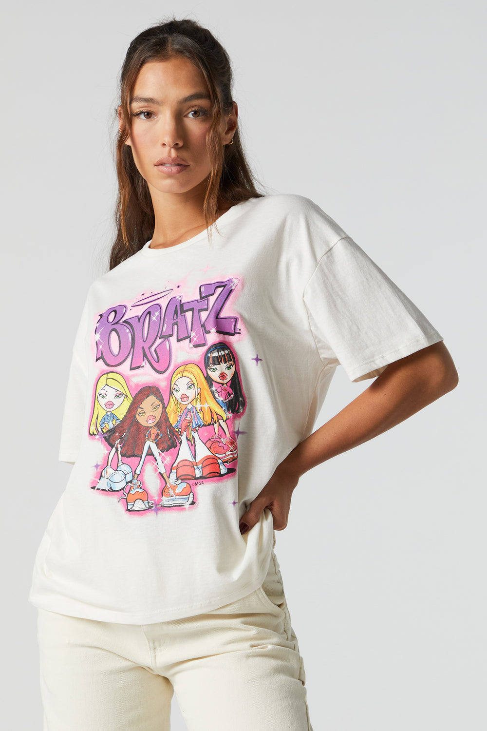 Bratz Graphic Boyfriend T-Shirt Bratz Graphic Boyfriend T-Shirt 1