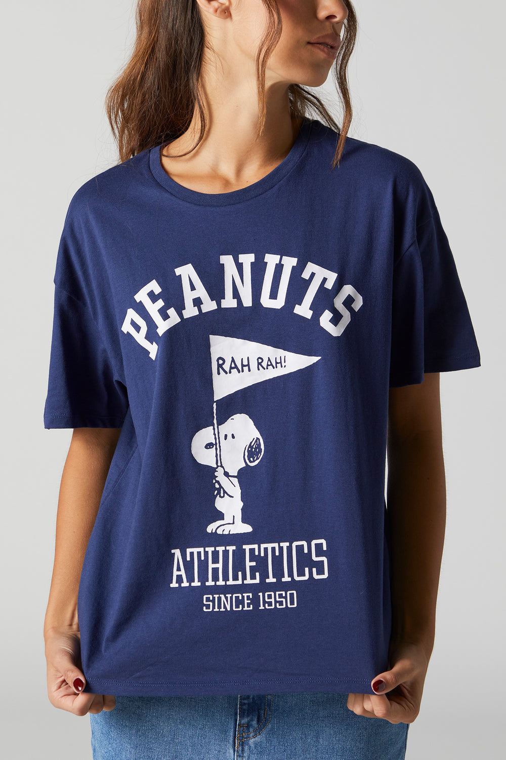 Peanuts Athletics Graphic Boyfriend T-Shirt Peanuts Athletics Graphic Boyfriend T-Shirt 2
