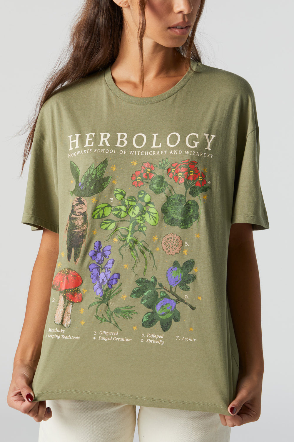 Herbology Graphic Boyfriend T-Shirt Herbology Graphic Boyfriend T-Shirt 2