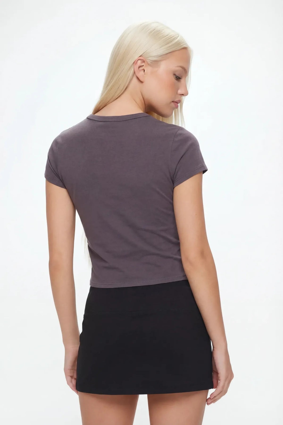 Alt View 3. Playboy USA Graphic Fitted T-Shirt - Dark Grey