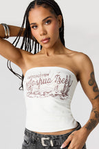 Graphic Tube Top