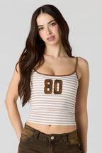 Braless Graphic Cami