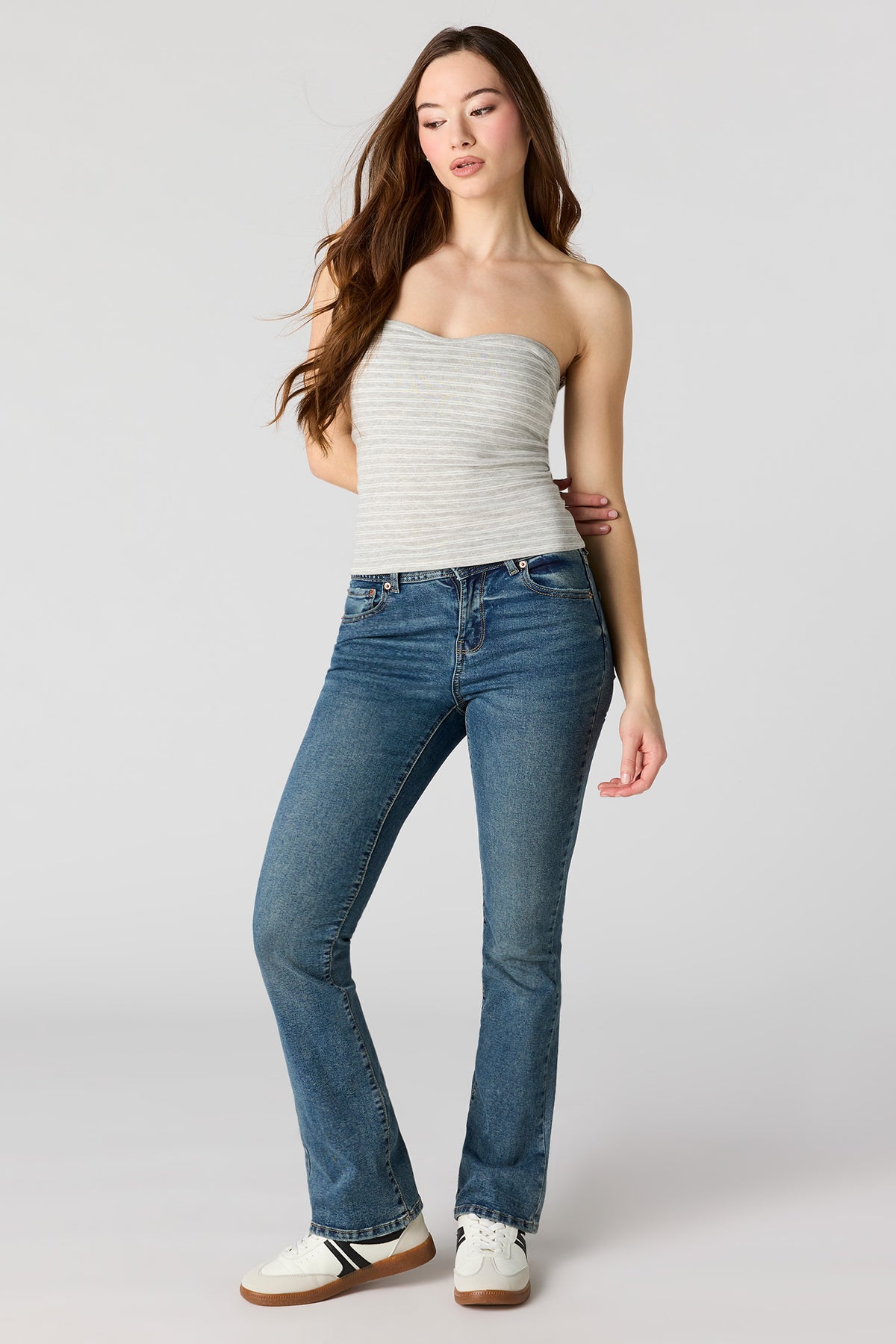 Alt View 9. Braless Sweetheart Tube Top - Aqua