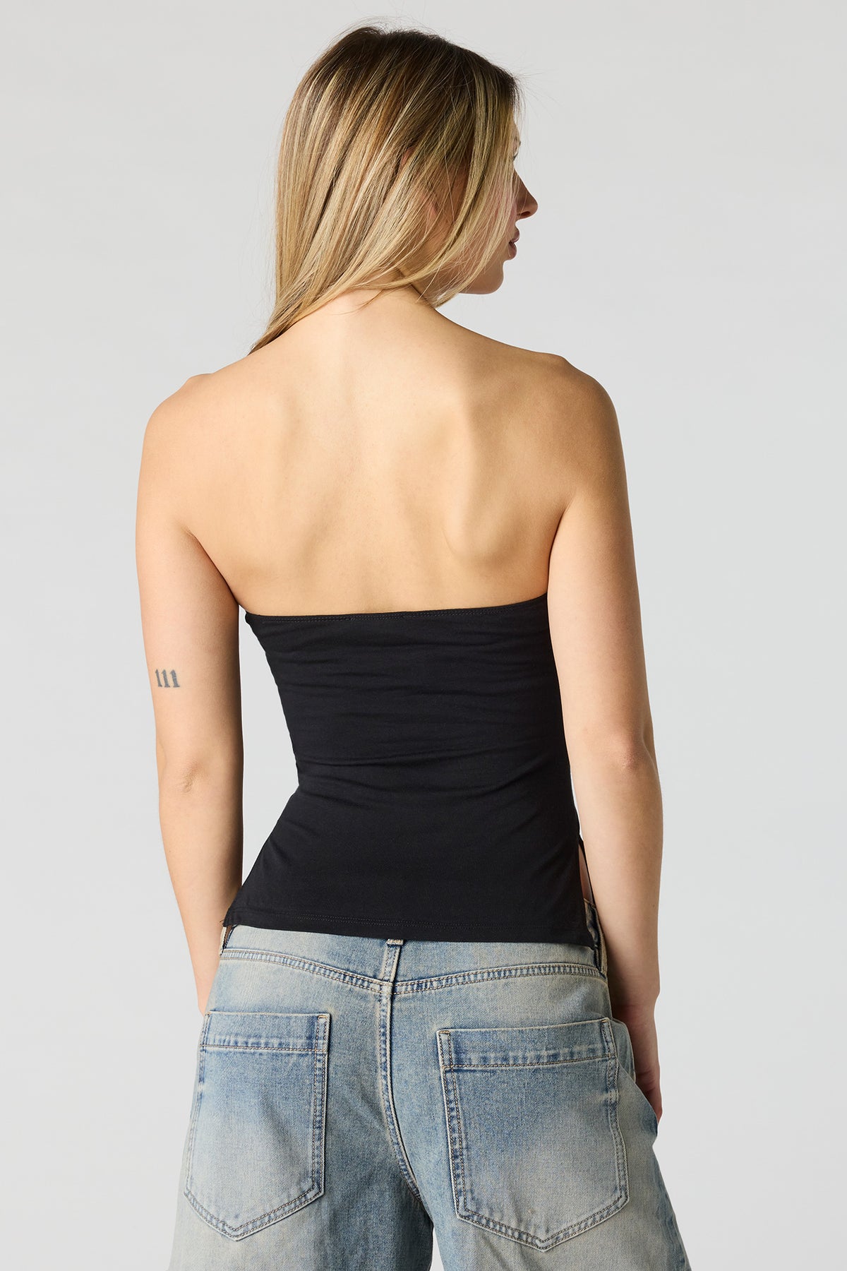 Alt View 5. Soft Contour Tube Top - Rose