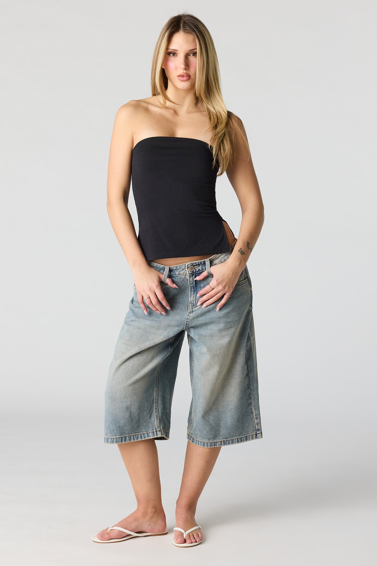 Alt View 6. Soft Contour Tube Top - Rose