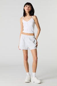 Ribbed Henley Cami
