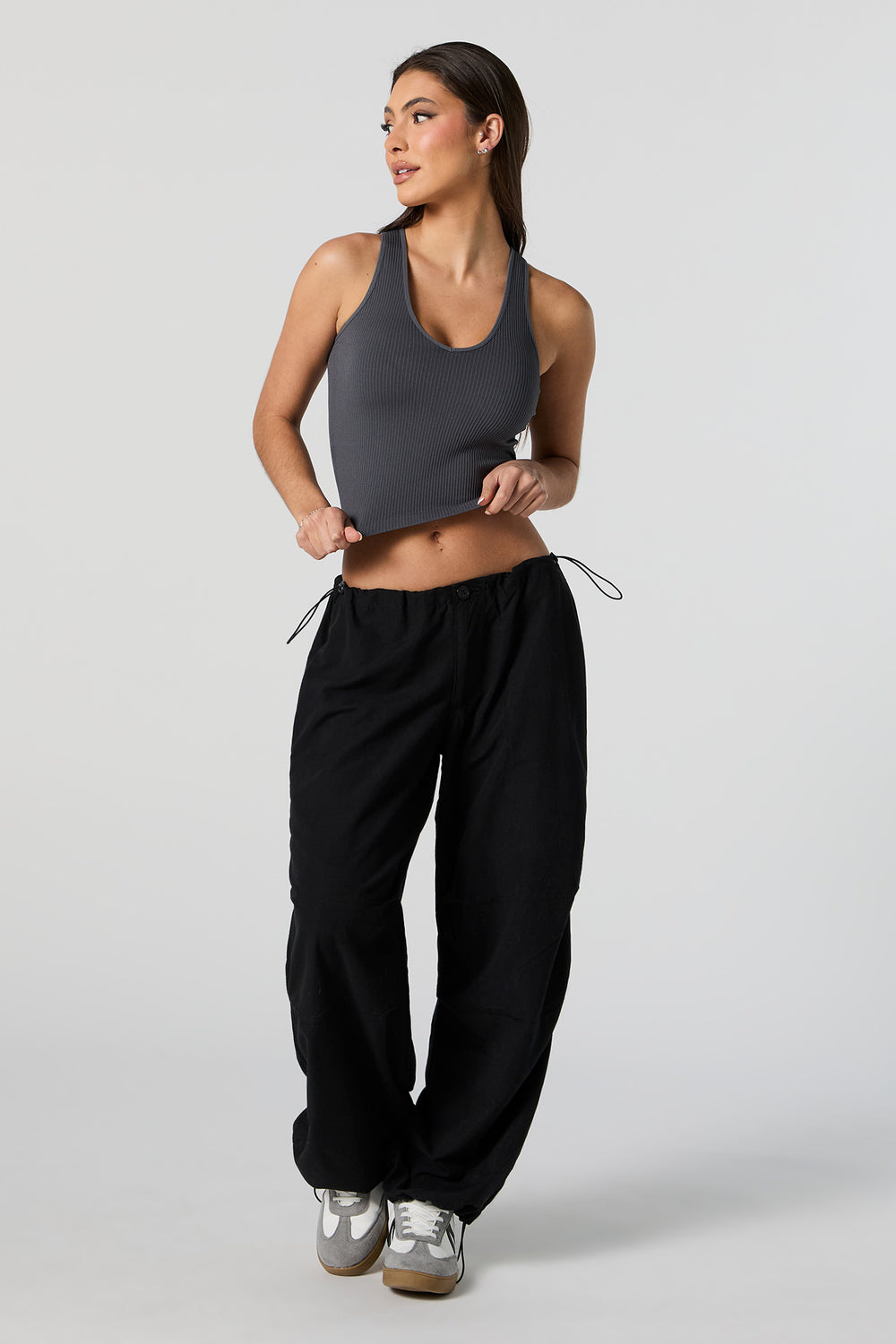 Seamless Ribbed Cropped Tank Seamless Ribbed Cropped Tank 9
