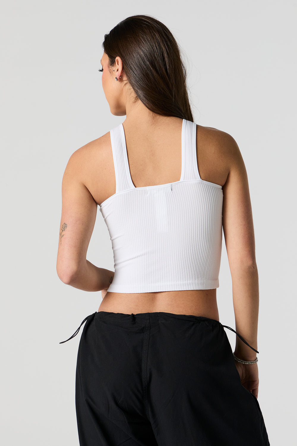 Seamless Ribbed Cropped Tank Seamless Ribbed Cropped Tank 11