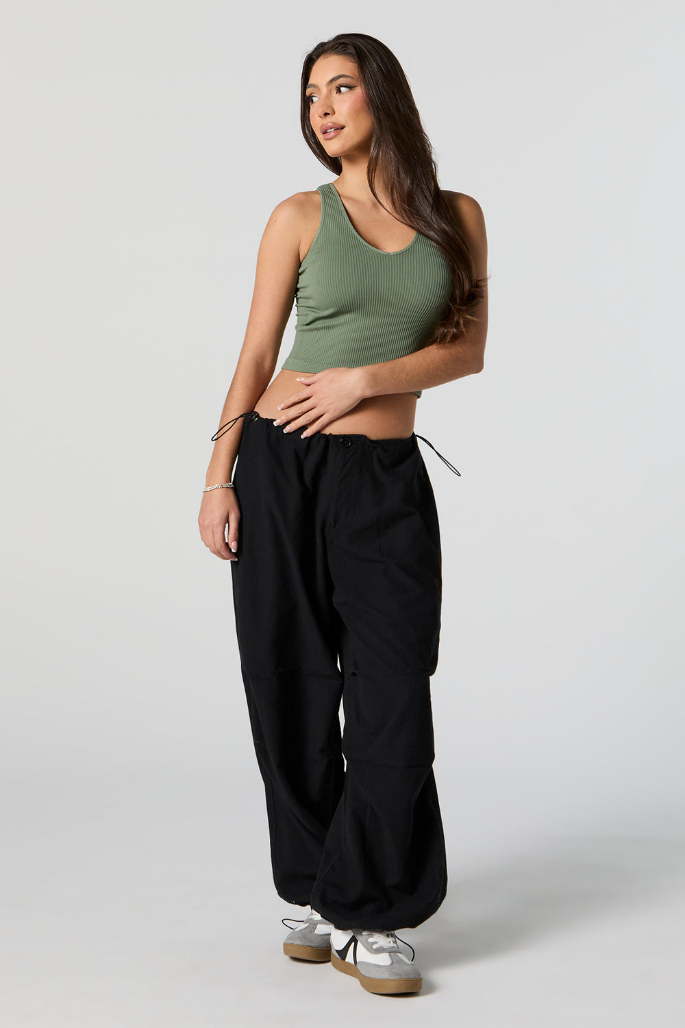 Seamless Ribbed Cropped Tank Seamless Ribbed Cropped Tank 15