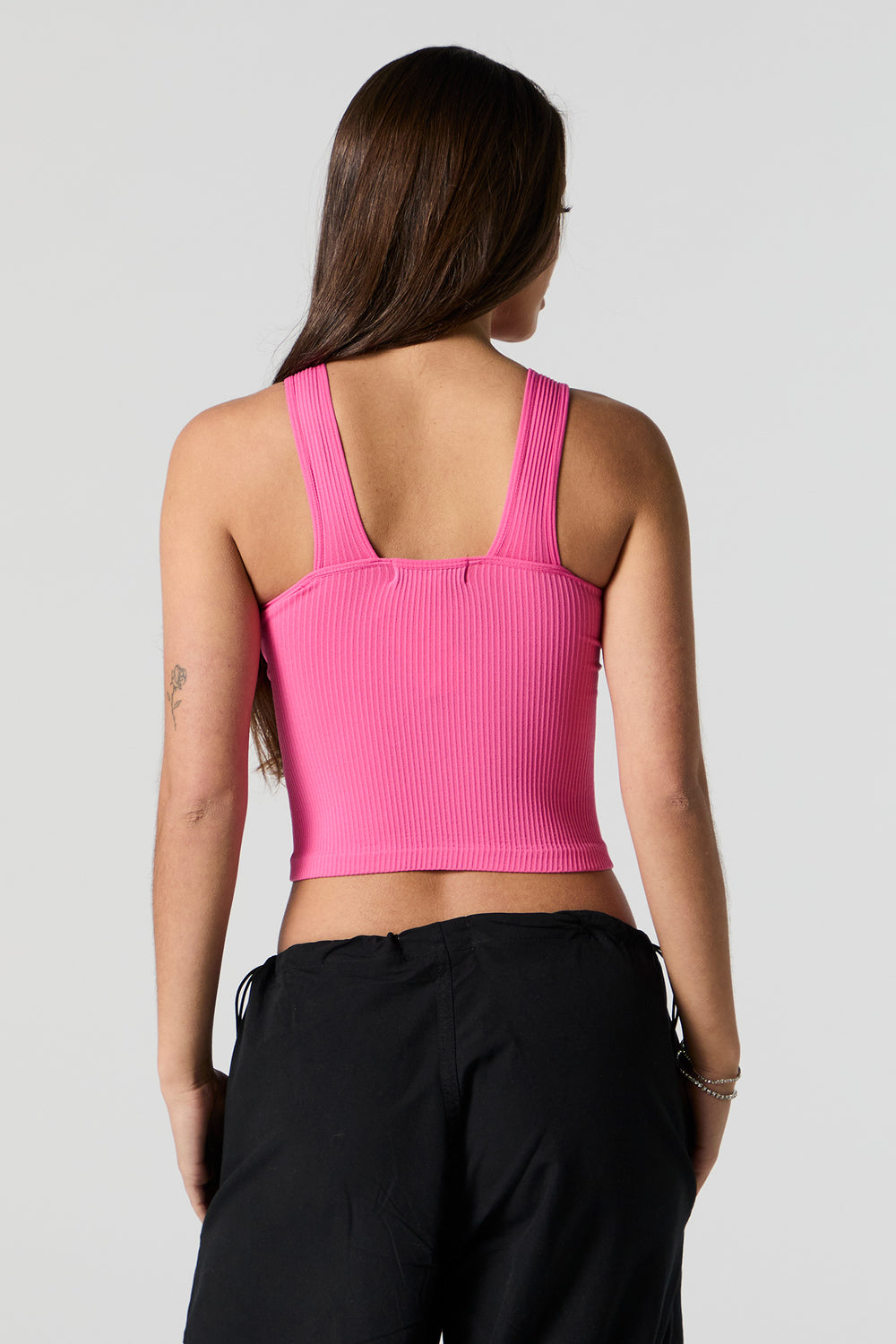 Seamless Ribbed Cropped Tank Seamless Ribbed Cropped Tank 2