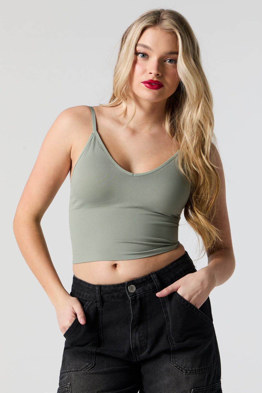 Seamless Cami with Built In Cups Seamless Cami with Built In Cups 11