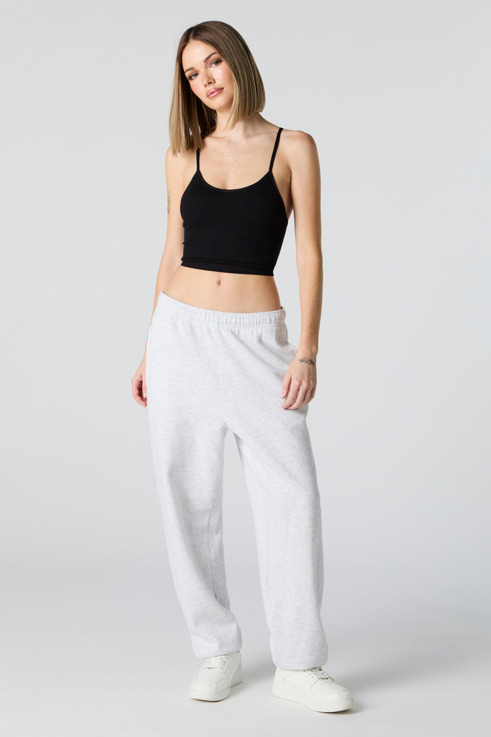 Seamless Ribbed Scoop Neck Cropped Cami Seamless Ribbed Scoop Neck Cropped Cami 7