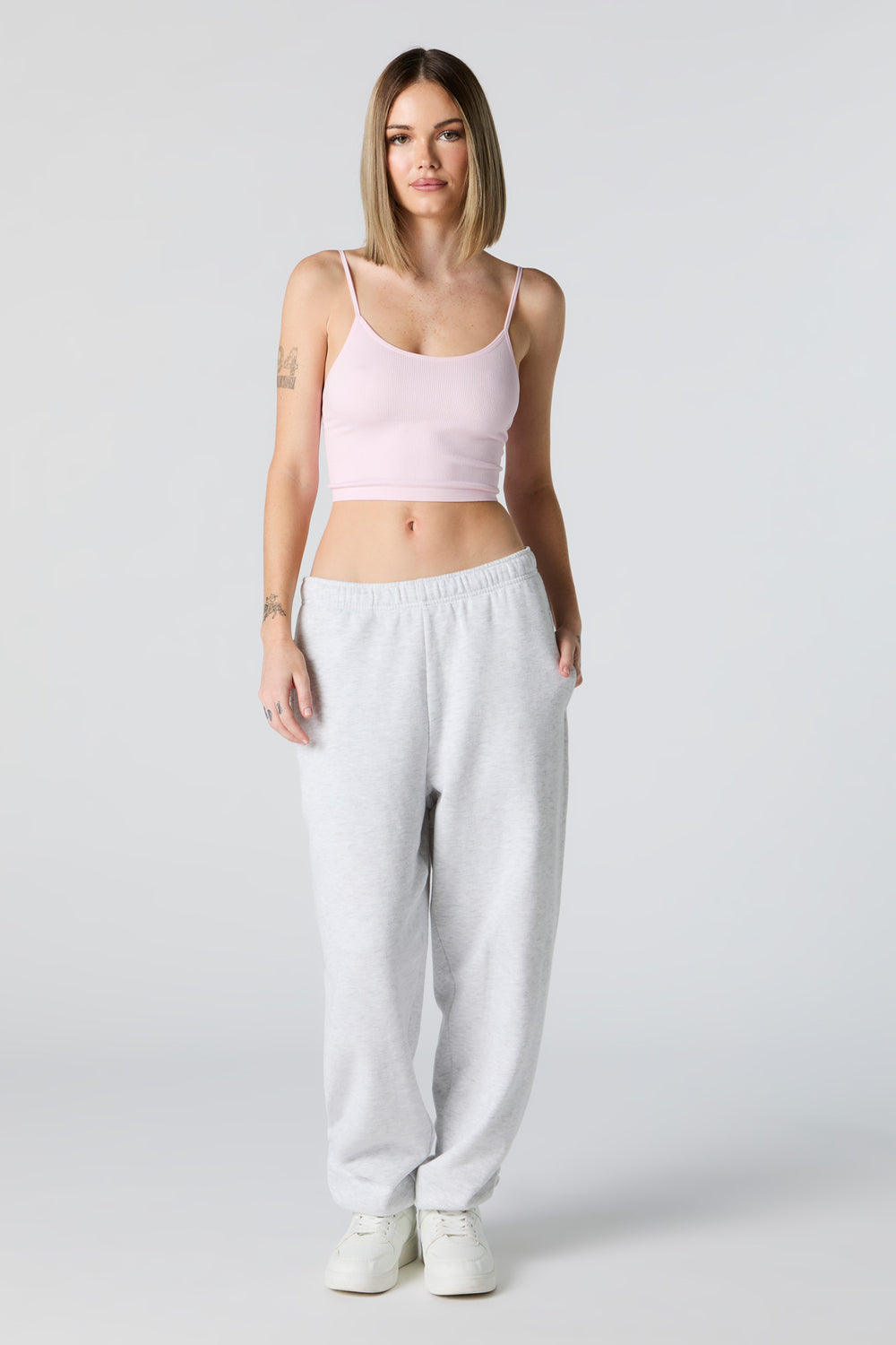 Seamless Ribbed Scoop Neck Cropped Cami Seamless Ribbed Scoop Neck Cropped Cami 19