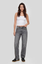Low Rise Baggy Grey Jean