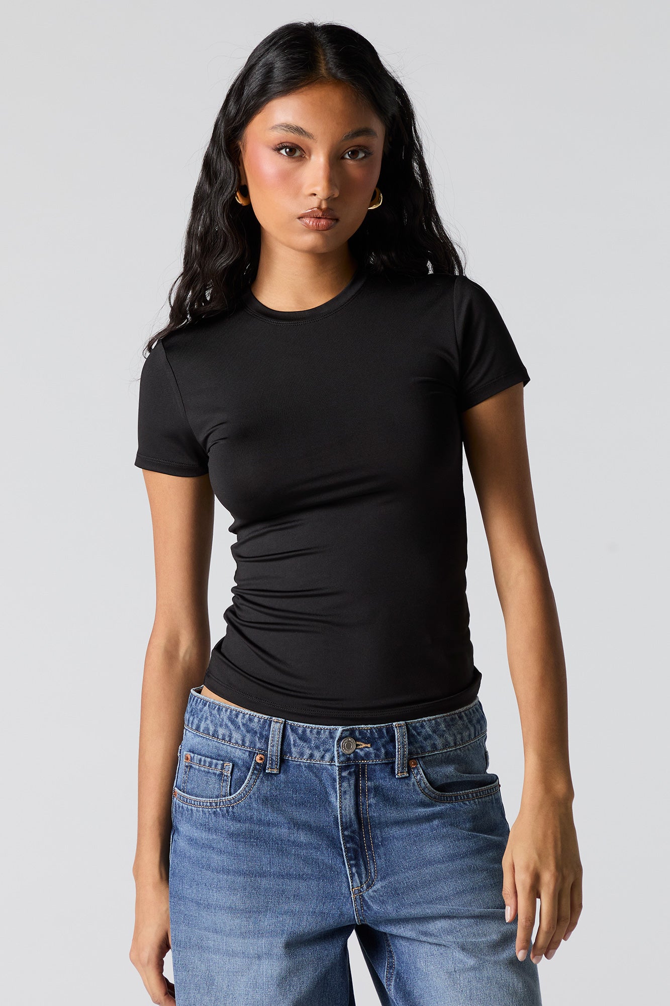 Contour Round Neck T-Shirt