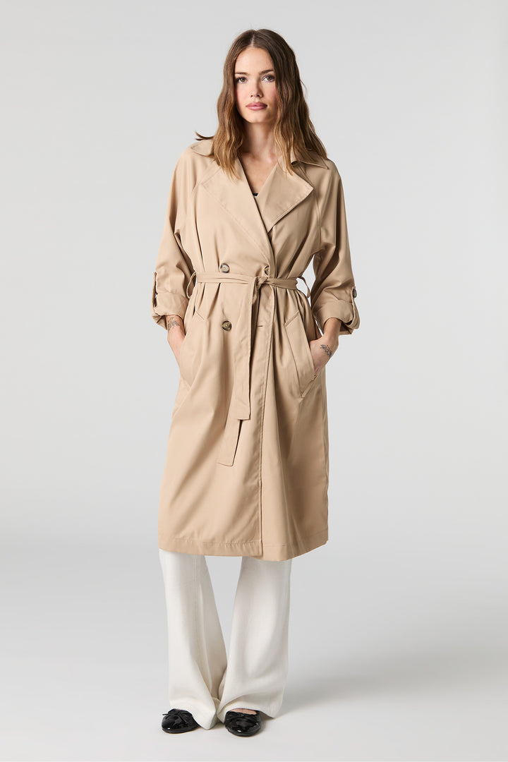 Double Breasted Trench Coat