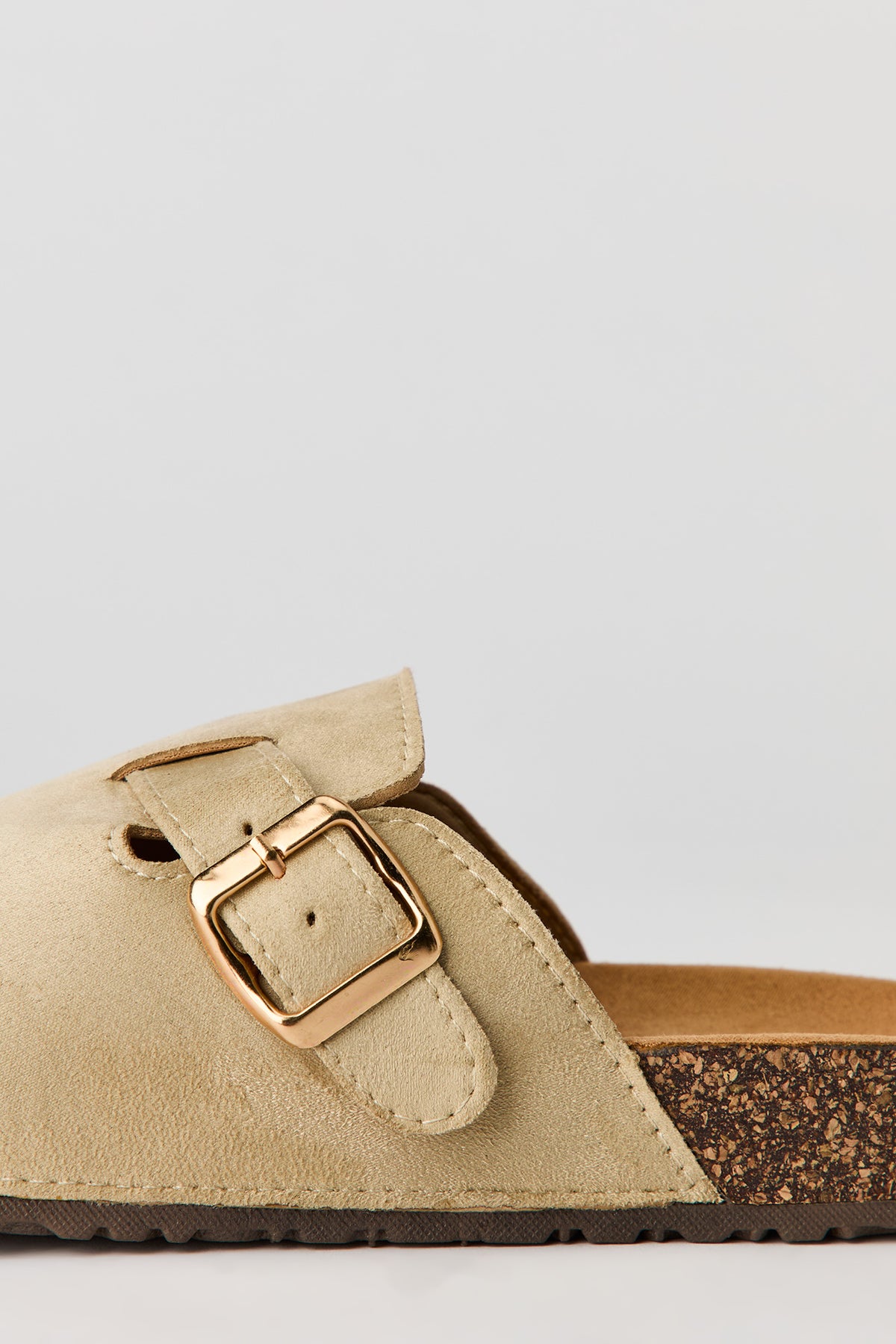 Alt View 4. Cork Sole Clog - Sand