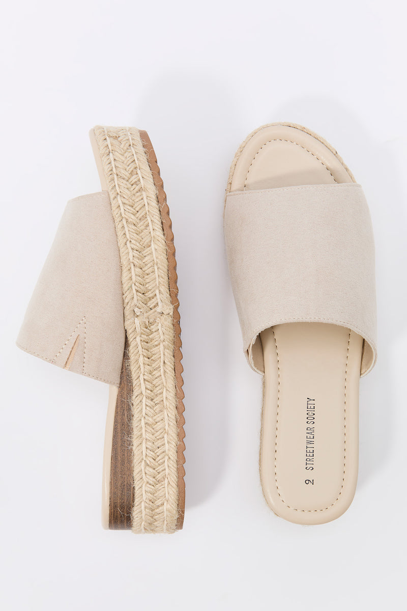 Platform Rope Sandal