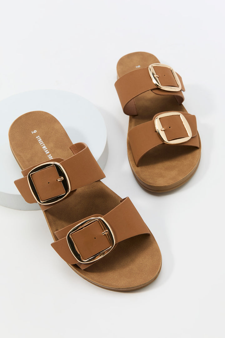 Double Buckle Sandal