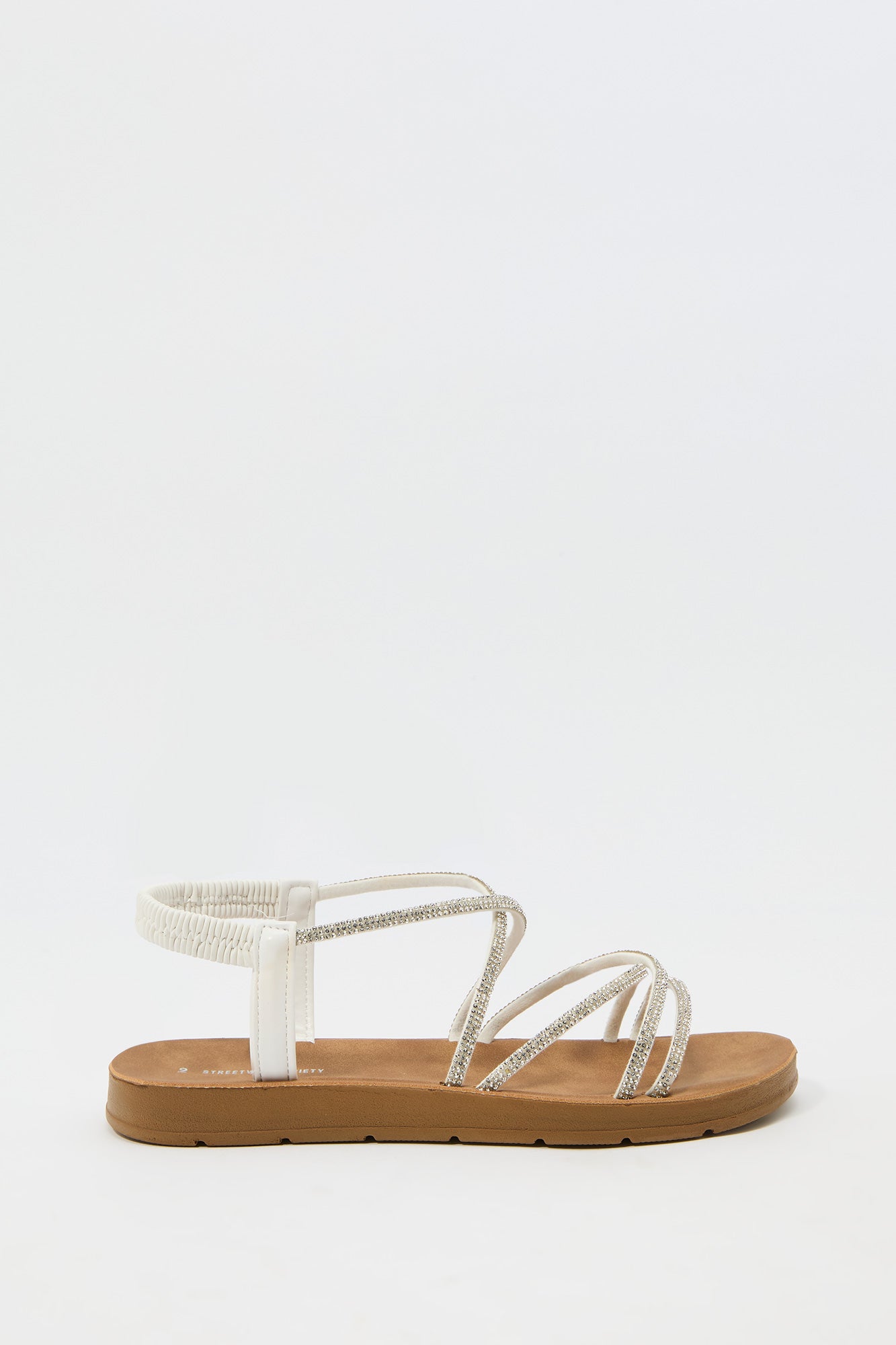 Strappy Rhinestone Sandal