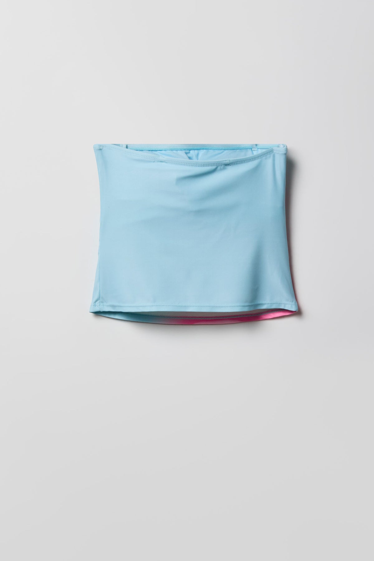 Alt View 2. Tube Swim Top - Baby Blue
