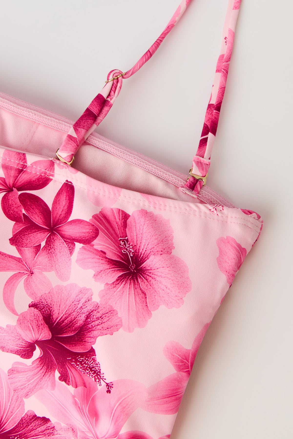 Alt View 3. Tube Swim Top - Fuchsia
