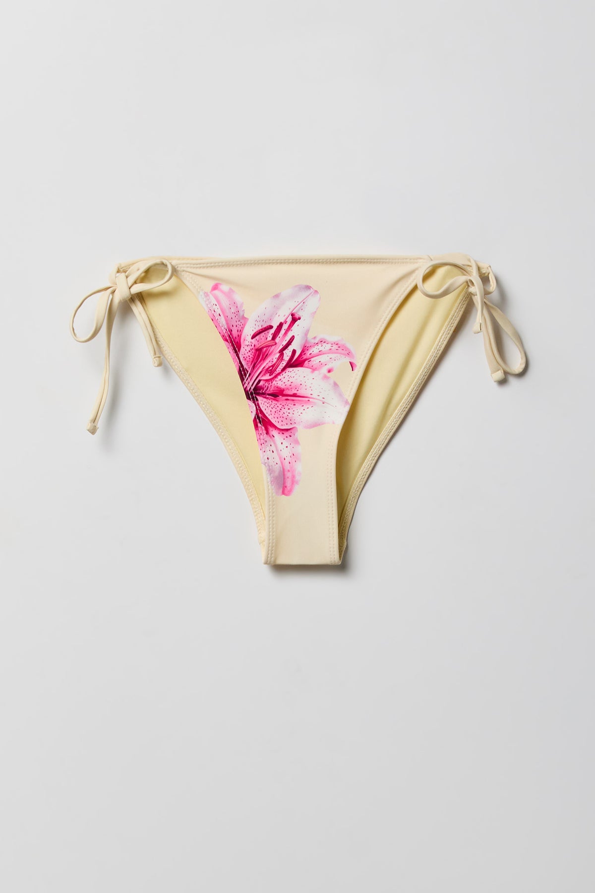 Tie Side Bikini Bottom - Yellow