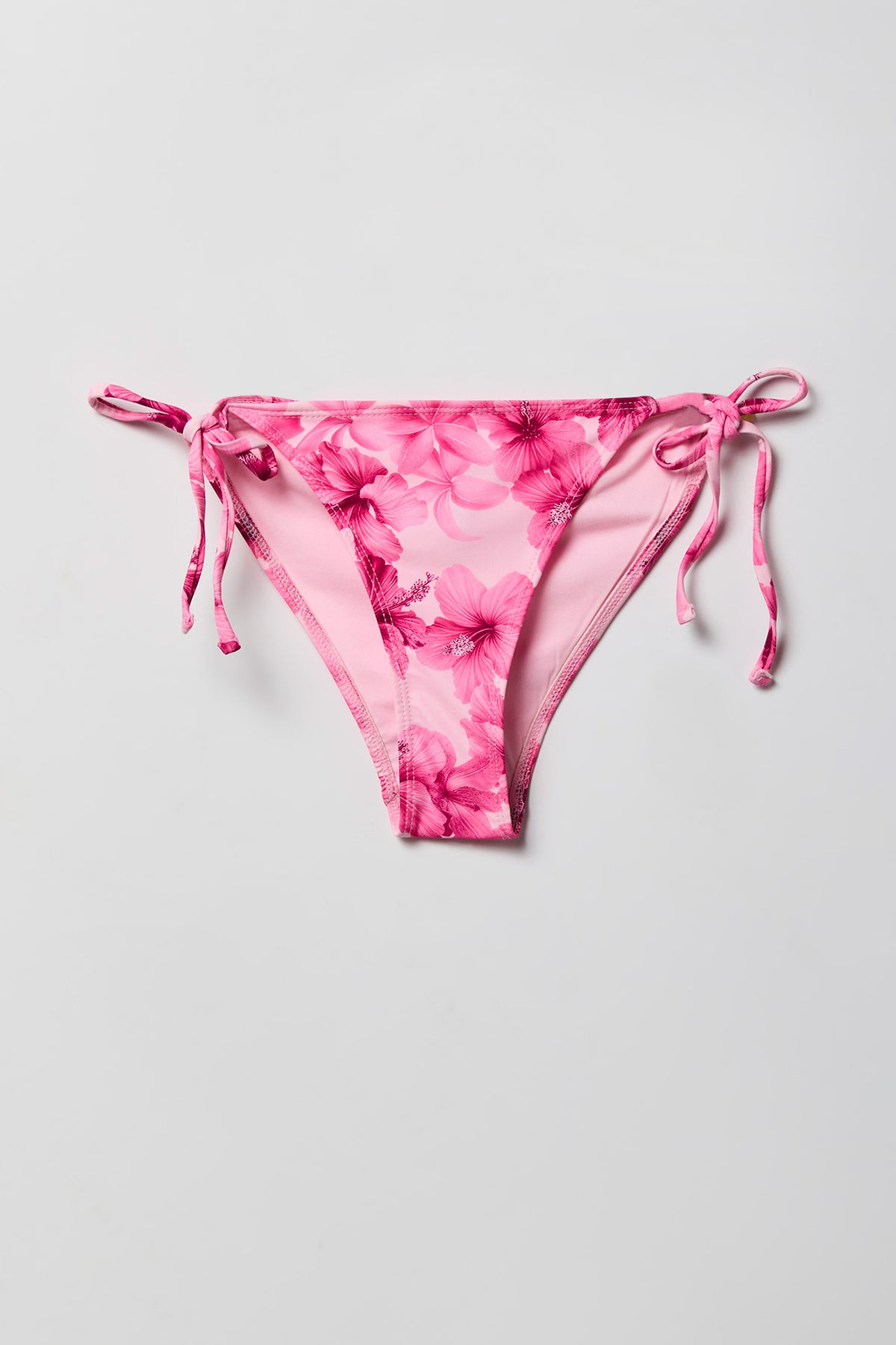 Tie Side Bikini Bottom - Fuchsia