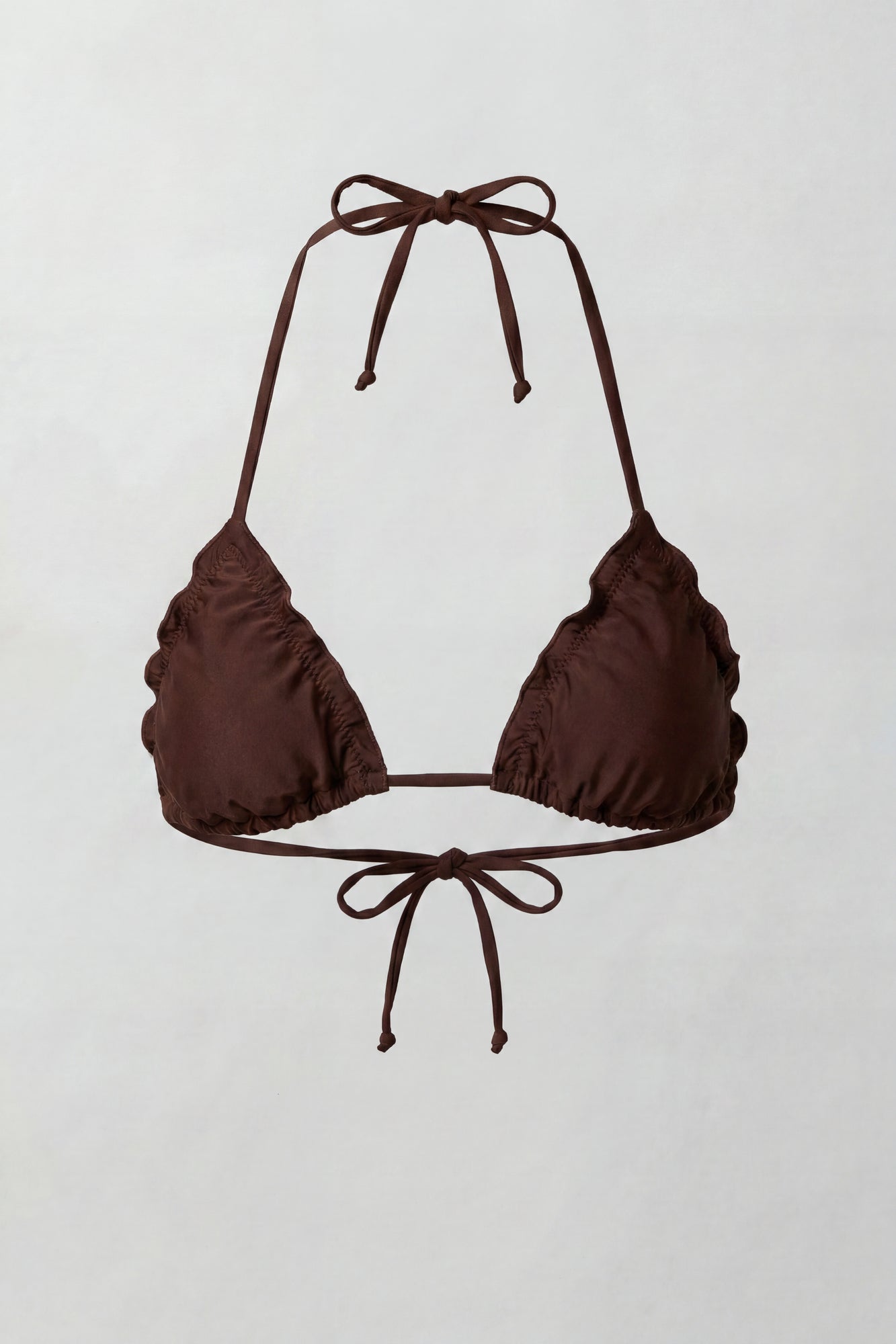 Ruffle Triangle Bikini Top – Charlotte Russe