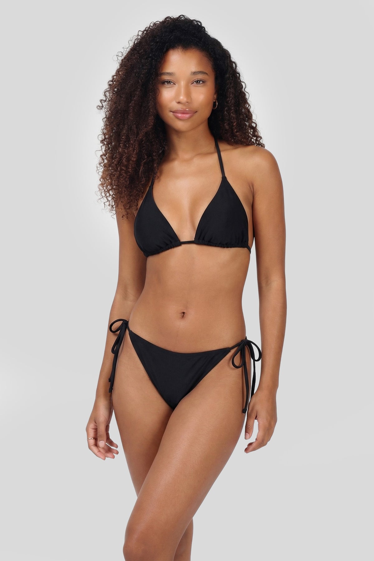 Triangle Bikini Top - Black