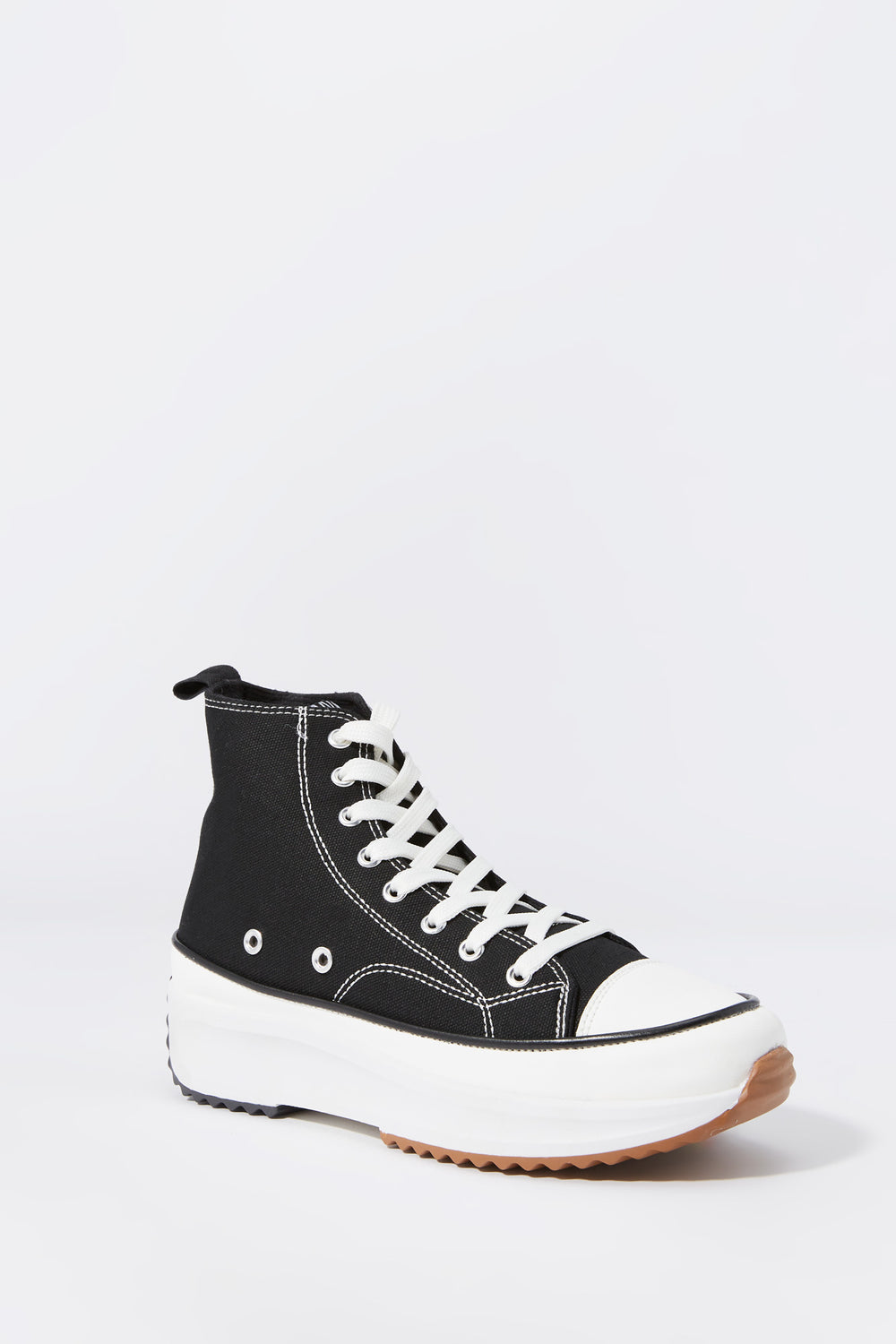 Spiked Sole Lace-Up High Top Sneaker Spiked Sole Lace-Up High Top Sneaker 3