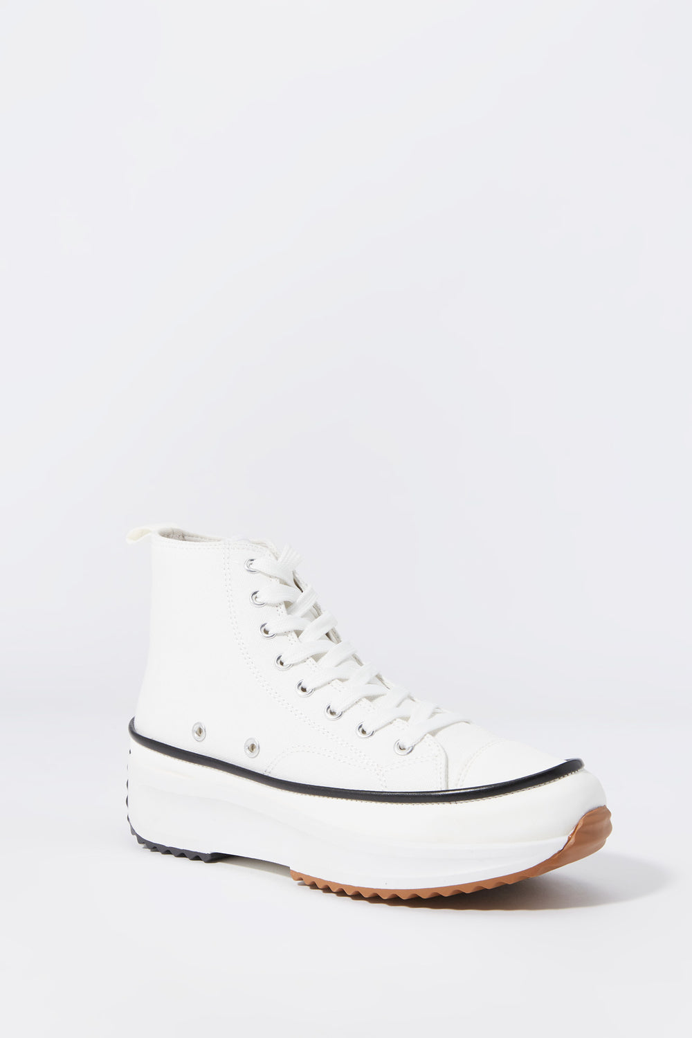 Spiked Sole Lace-Up High Top Sneaker Spiked Sole Lace-Up High Top Sneaker 7